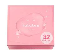 Lululun Pure Every's Face Mask - Mascarilla nutritiva e hidratante para mujeres con extracto de cacao para todos los tipos de piel - Cuidado de la piel japonés para uso diario (32 hojas)