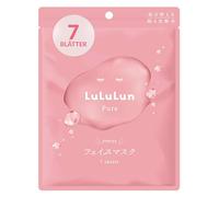 Lululun Pure Every's Face Mask - Mascarilla nutritiva e hidratante para mujeres con extracto de cacao para todos los tipos de piel - Cuidado de la piel japonés para uso diario (7 hojas)