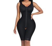 LULUMAIC Body para Mujer Fajas con Control de Barriga Levantador de glúteos Talla Grande Entrenador de Cintura Body Completo (Color: Natural, Talla: L) (Natural L) (Natural XL)