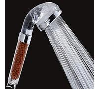 LULUMAIC Cabezal con portátil Mano 3 Funciones bañera Ajustable Boquilla Altura Alta presión Filtro baño de Ducha Color: BB