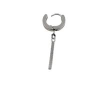 LULUMAIC Pendientes de Joyas para Mujeres, minilismo Pon de Acero Inoxidable Tasel de Moneda Cadena geométrica Círculo Redondo Forma Unisex Pendientes de aro Presente presentes para Novia, Esposa,
