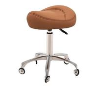 LULUMAIC Silla de Silla de Montar Enrollable Silla giratoria con Ruedas Altura Ajustable Silla ergonómica Carga de Silla 100 kg