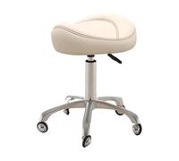 LULUMAIC Silla de Silla de Montar Enrollable Silla giratoria con Ruedas Altura Ajustable Silla ergonómica Carga de Silla 100 kg