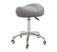 LULUMAIC Silla de Silla de Montar Enrollable Silla giratoria con Ruedas Altura Ajustable Silla ergonómica Carga de Silla 100 kg