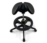 LULUMAIC Silla de Silla ergonómica Silla de Silla Ajustable Taburete Dental Saddle Saddle Sadle Sabe para la Oficina del salón de Laboratorio del Hospital, un