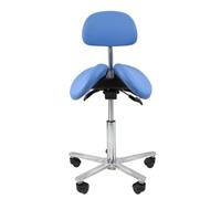 LULUMAIC Silla de Silla ergonómica Silla de Silla de Montar Ajustable con Respaldo para el hogar, Dental, salón, Asiento de Oficina, C, S
