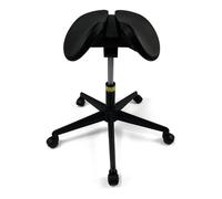 LULUMAIC Silla de sillín Silla salón ergonómico hurdaspas Ajustables Silla de Montar para Dental, Laboratorio, hogar, Oficina, salón de salón Taller taburetes