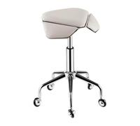 LULUMAIC Taburete Ajustable Taburete de Silla de Montura Interior y al Aire Libre Silla Silla de Silla de Montar con Ruedas