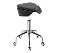 LULUMAIC Taburete Ajustable Taburete de Silla de Montura Interior y al Aire Libre Silla Silla de Silla de Montar con Ruedas