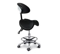 LULUMAIC Taburete ergonómico Taburete Giratorio Silla de Silla de Montar Enrollable con Anillo de Banda de Rodadura, Estilo 2
