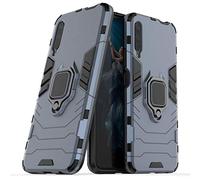 LuluMain Compatible con Huawei Y9s, Honor 9X, Honor9X Pro Funda, Anillo Metálico Sujeción Soporte Antichoque Caja (Funciona con el Montaje de Coche Magnético) Doble Capa Case Carcasa (Azul)