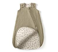 lulumoon Saco de Dormir para bebé 3 a 9 Meses: Saco de Dormir de Muselina para niños y niñas; Saco de Dormir de algodón para bebé de 70 cm para guardería, Todo el año