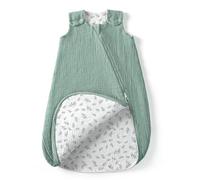 lulumoon Saco de Dormir para bebé 3 a 9 Meses: Saco de Dormir de Muselina para niños y niñas; Saco de Dormir de algodón de 70cm para Habitaciones Infantiles, Todo el año.