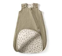 lulumoon Saco de Dormir para bebé 3 a 9 Meses: Saco de Dormir de Muselina para niños y niñas; Saco de Dormir de algodón para bebé de 70 cm para guardería, Todo el año