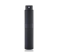 Lulupack 10ml Recargable Atomizador Perfume, Mini Botella Colonia Vacía Dispensador, Pulverizador Portátil Spray (Negro)