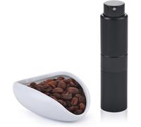 Lulupack Taza dosificadora de granos de café, botella de agua de café y bandeja dosificadora, accesorios para hacer espresso de una sola dosis, bandeja medidora de granos para barista