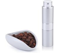 Lulupack Taza dosificadora de granos de café, botella de agua de café y bandeja dosificadora, accesorios para hacer espresso de una sola dosis, bandeja medidora de granos para barista