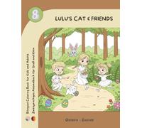 Lulu's Cat and Friends: Ostern - zweisprachiges Ausmalbuch (deutsch/englisch) mit Bastelteil