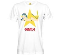 Lum - Star - Camiseta Urusei Yatsura | Tshirt Oficial Anime de Algodón | Camiseta para Hombre y Mujer | Ajuste Regular XL