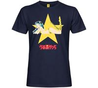 Lum - Star - Camiseta Urusei Yatsura | Tshirt Oficial Anime de Algodón | Camiseta para Hombre y Mujer | Ajuste Regular L