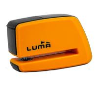LUMA 91D Candado Antirrobo de Disco para Moto | Acero Endurecido | Alta Seguridad para Motocicletas y Scooters | Cerradura de Seguridad Luma (Naranja)