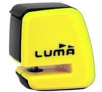 LUMA 92D Candado Antirrobo de Disco para Moto | Acero Endurecido de Alta Seguridad | Bloqueo Compacto para Motocicletas y Scooters | Sistema de Cerradura Luma (Fluo)