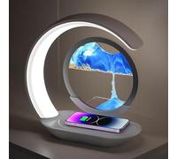 Lumaflow Sandscape Charger, 2025 New 3 In1 Sandscape Wireless Charger, Art Decor Fast Charging Station For Room(Blue)