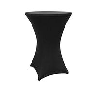 Lumaland 1x Funda de Mesa 80-85 cm, Certificado ÖKO-Tex® | Funda de Mesa Extensible de Secado rápido, Funda con Patas reforzadas | Lavable, de fácil Cuidado y Duradera