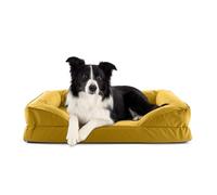 Lumaland Cama ortopédica para Perros para Exterior e Interior, 90 x 65 cm, Ideal para Perros medianos, Suelo Antideslizante, Relleno y Funda Lavable, Resistente al Agua