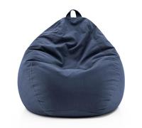 Lumaland Comfort Line - Puf de pana fina XXL, 315 L, cómodo sofá de pana, ideal para puf, bolsa de perlas de poliestireno expandido con relleno, para interior y para interior lavable, para adultos y