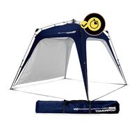 Lumaland Outdoor Pabellón 2,5 x 2,5 m | Impermeable y protección UV | Tienda de jardín Incluido. 1 Panel Lateral y Bolsa y estacas | Tienda de campaña y recepción Robusta | Montaje rápido [Azul