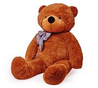 Lumaland Peluche XXL con Ojos de botón | Altura: 120 cm | Bonito Oso de Peluche Gigante San Valentín y cumpleaños | Una alegría para jóvenes y Mayores | Sin sustancias nocivas
