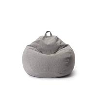 Lumaland Puf Comfort Line | Indoor Beanbag 80 x 90 x 50 cm con más de 1,5 millones de perlas de poliestireno expandibles | Cojín de suelo suave y cómodo | Sillón para niños y adultos | 185 L de
