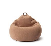 Lumaland Puf Comfort Line | Indoor Beanbag 80 x 90 x 50 cm con más de 1,5 millones de perlas de poliestireno expandibles | Cojín de suelo suave y cómodo | Sillón para niños y adultos | 185 L de