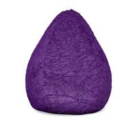 Lumaland - Puf de diseño de lujo, 120 litros, Morado