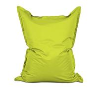 Lumaland - Puf gigante diseño XXL para interior/exterior, cojín de 380 l, relleno de material virgen, 140 x 180 cm, disponible en diferentes colores, tela, Vert Pomme., Intérieur Extérieur XXL