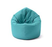 Lumaland Puf Gigante XXL Bandera Brasil Relleno de 380 l 140 x 180 cm para Interiores y Exteriores