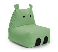 Saco de asiento para niños Cojín de asiento Sillón con funda de respaldo lava...