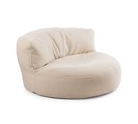 LUMALAND Saco de Asiento con Funda de Tela de Peluche Indoor Beanbag EPS Cuen...