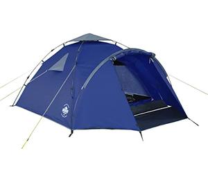 Lumaland Tienda de campaña para 3 - 4 personas Family Tienda de campaña | Interiores 210 x 210 x 120 cm | Impermeable y cortavientos | Ideal como camping, festivales y tiendas de campaña | Ultraligera