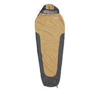 Lumaland Where Tomorrow Mumienschlafsack Saco de Dormir Ultraligero, Unisex, Curry/Grey | Small and Light, 220 x 80 cm | Small & Light | 700g
