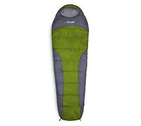 Lumaland Where Tomorrow - Saco de Dormir para Momia, 230 x 80 cm, Incluye Bolsa de Almacenamiento de 50 x 25 cm embalada para Acampar al Aire Libre, Senderismo, Backpacking, Color Verde Claro