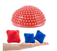 Lumanby 4 bolas de masaje con punta de mano para el pie y el dolor del cuerpo, masajeador de estrés, punto de activación, cuidado de la salud, juguete deportivo (juego-1)