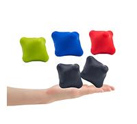 Lumanby 5 bolas de masaje hexagonales para recuperación muscular de tejido profundo, perfecto para liberación miofascial y terapia de punto de activación 2.4 x 1.6 pulgadas (juego-5)