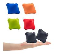 Lumanby Juego de 6 bolas de masaje para recuperación muscular de tejido profundo, liberación miofascial, terapia de punto de activación y alivio de fascitis plantar 2.4 x 1.6 pulgadas (juego-1)