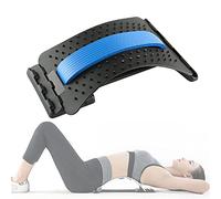 Lumanby Masajeador de espalda con refuerzo mágico para postura y entrenamiento físico para alivio del dolor lumbar y superior (azul-B)