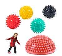Lumanby Paquete de 5 bolas de masaje para aliviar el dolor de los hombros, músculos de los pies, punto de activación, tejido profundo (juego de 2)