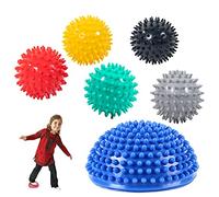 Lumanby Paquete de 6 bolas de masaje para aliviar el dolor de los hombros, músculos de los pies, punto de activación, tejido profundo (juego de 2)