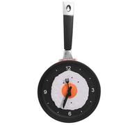 Lumanois 325164Wall Clock with Fried Egg Pan Design 18,8 cm,Casa y jardín,Decoración,Relojes,Relojes de Pared,0.5kg-325164