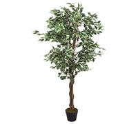 Lumanois Árbol ficus Artificial con 1260 Hojas Verde 200 cm,Casa y jardín,Decoración,Flora Artificial,8.5kg-359029